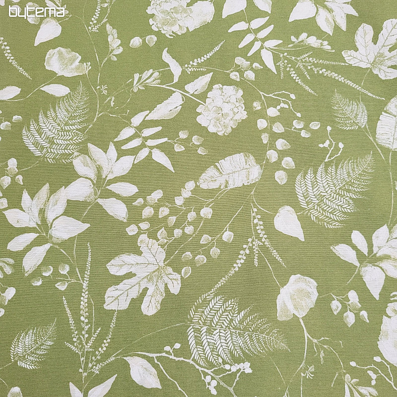 Tessuto decorativo AMY FLOR verde