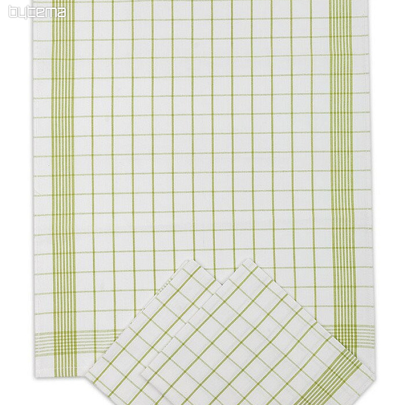 Asciugamani in cotone POSITIV GREEN CHECK