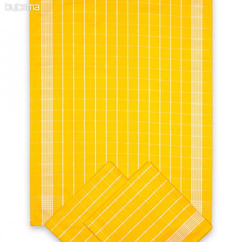Asciugamani in cotone Spunta GIALLO NEGATIVO