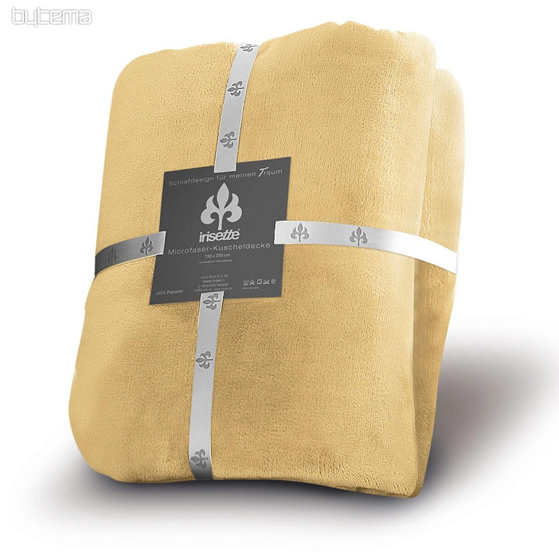 Coperta morbida RELAX 40 GIALLO