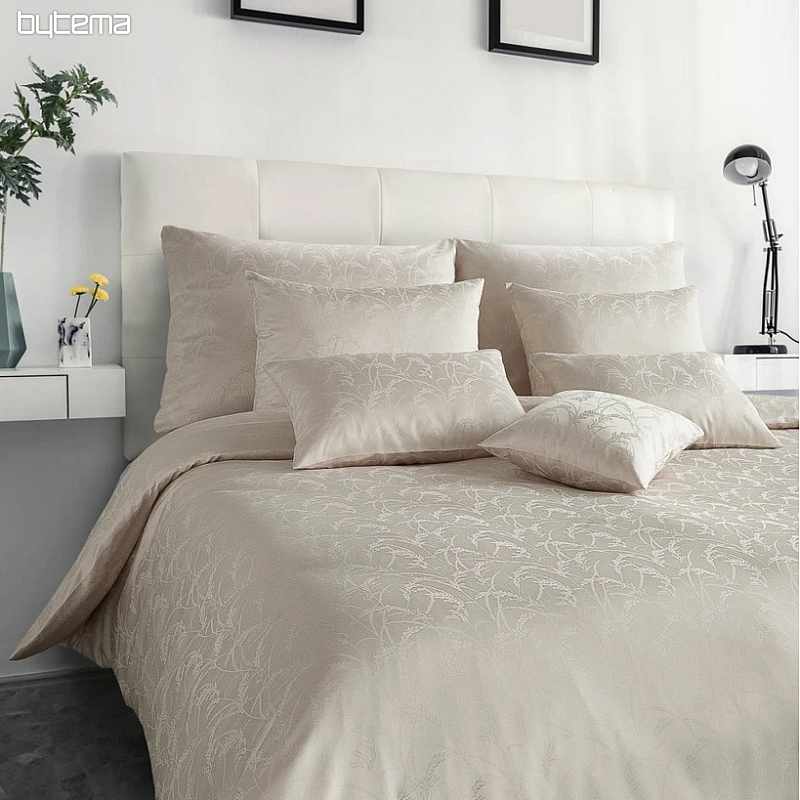 BIANCHERIA DA LETTO DI LUSSO TENCEL/COLY GLADE MOCCA