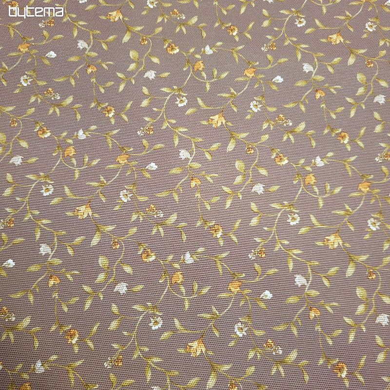 Tessuto decorativo MILFLORES marrone