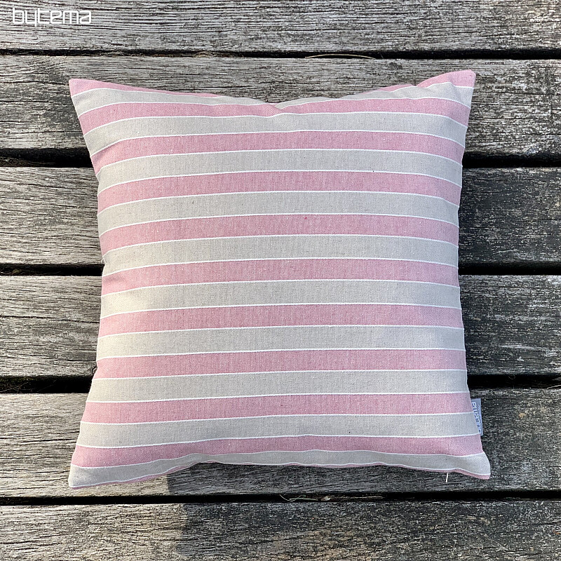 Federa decorativa TREBOL PINK STRIPES