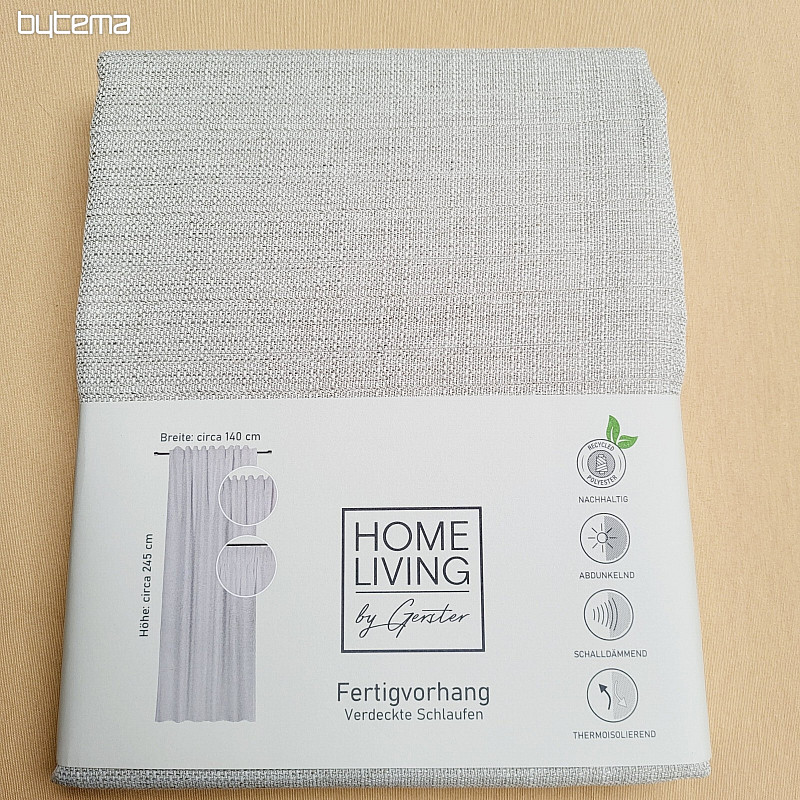 Tenda di lusso pronta all'uso HOME LIVING beige grigio