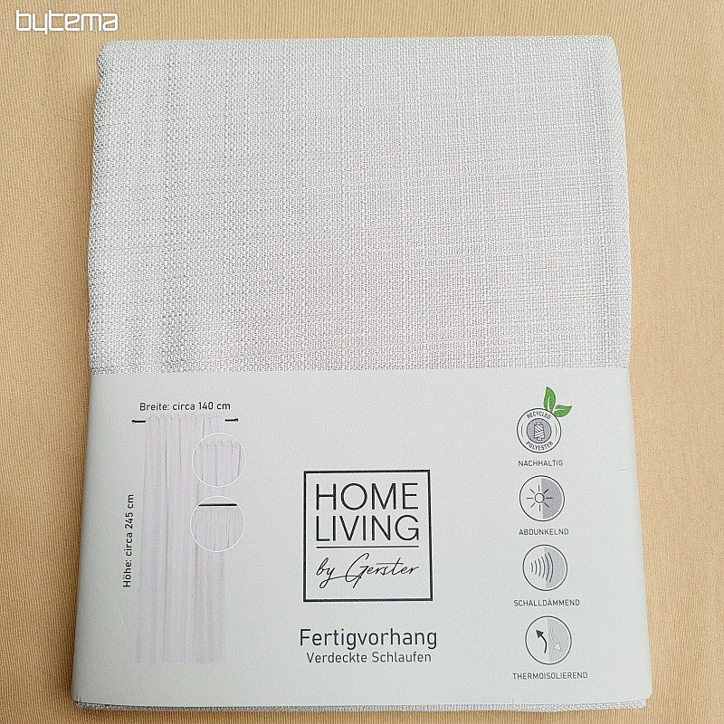 Lussuosa tenda pronta all'uso HOME LIVING crema