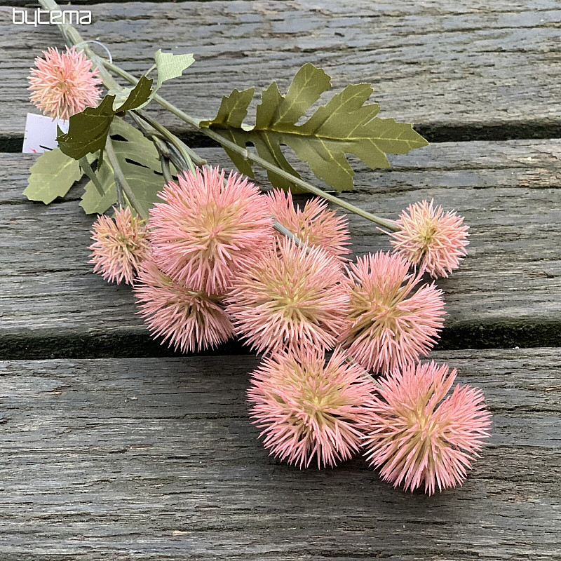 POMPON DI PLASTICA SECCA ROSA