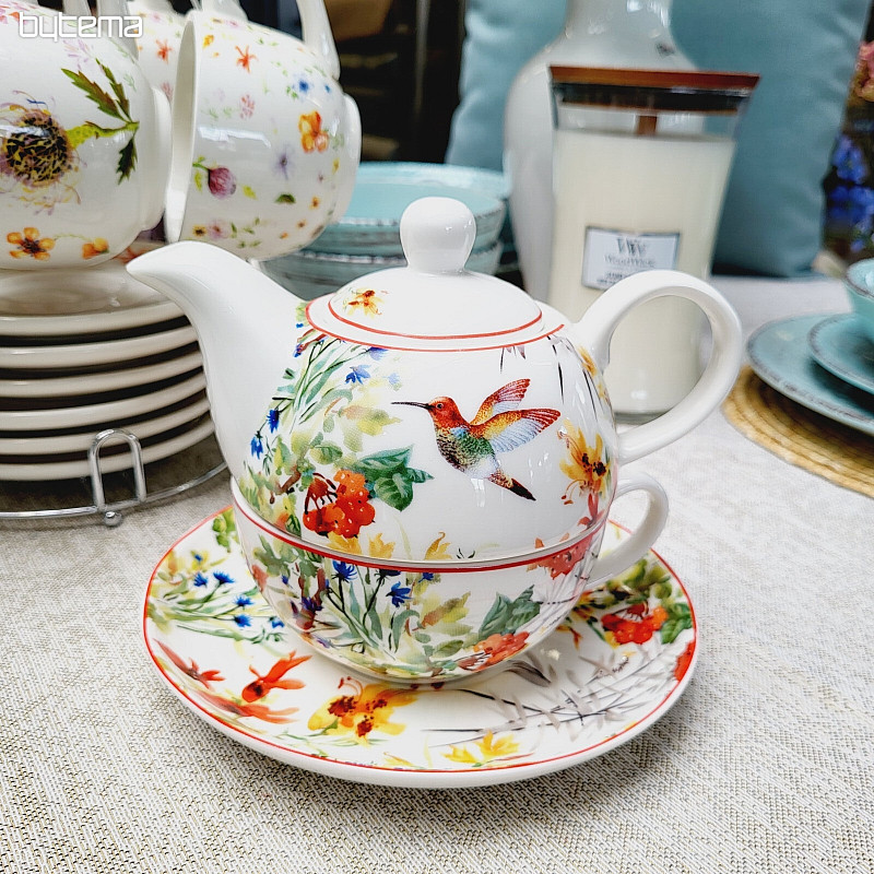 Tazza LINNEA con teiera