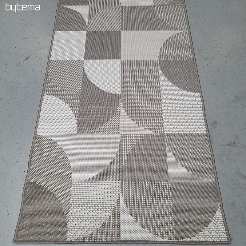 Tappeto da esterno Duce grigio-beige