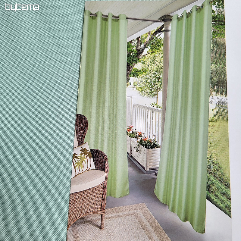 Tenda decorativa da esterno GAIA GREEN anelli