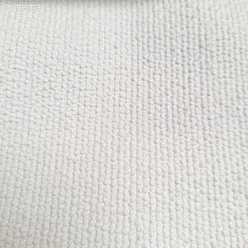 Tessuto decorativo monocromatico di lusso GERSTER 77052/10 BIANCO