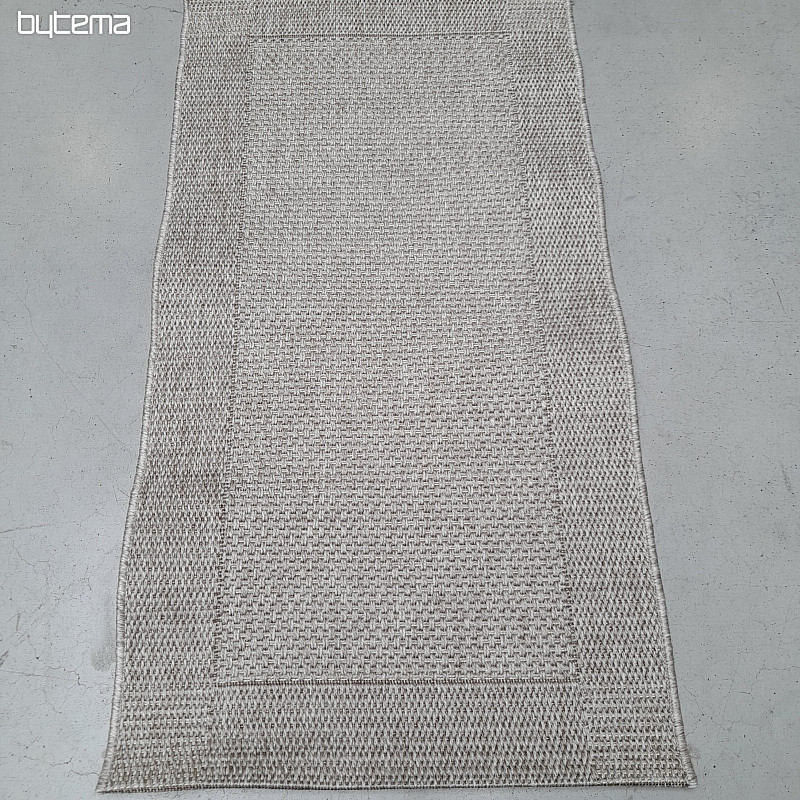 Tappeto da esterno Grace in - out marrone-grigio