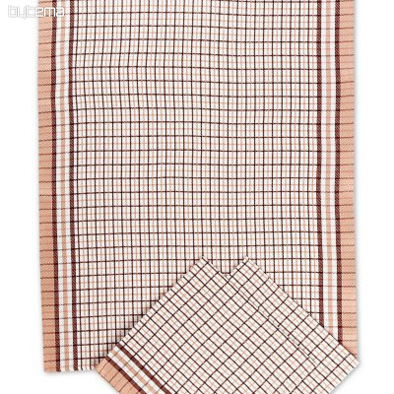 Strofinacci in bambù - Cubo piccolo marrone 3 pz