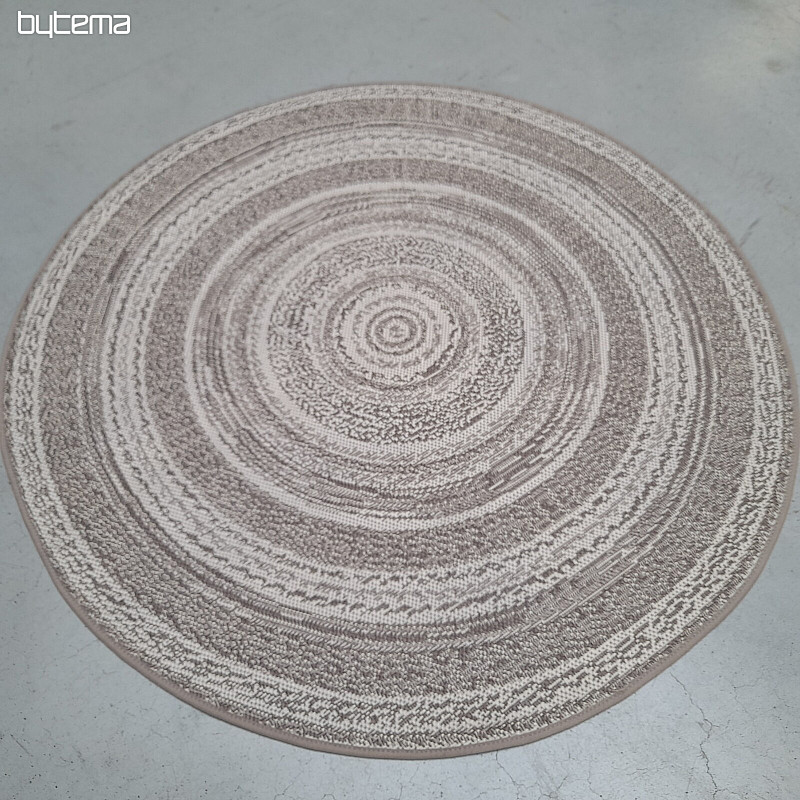 Tappeto da esterno STAR rosetta marrone chiaro