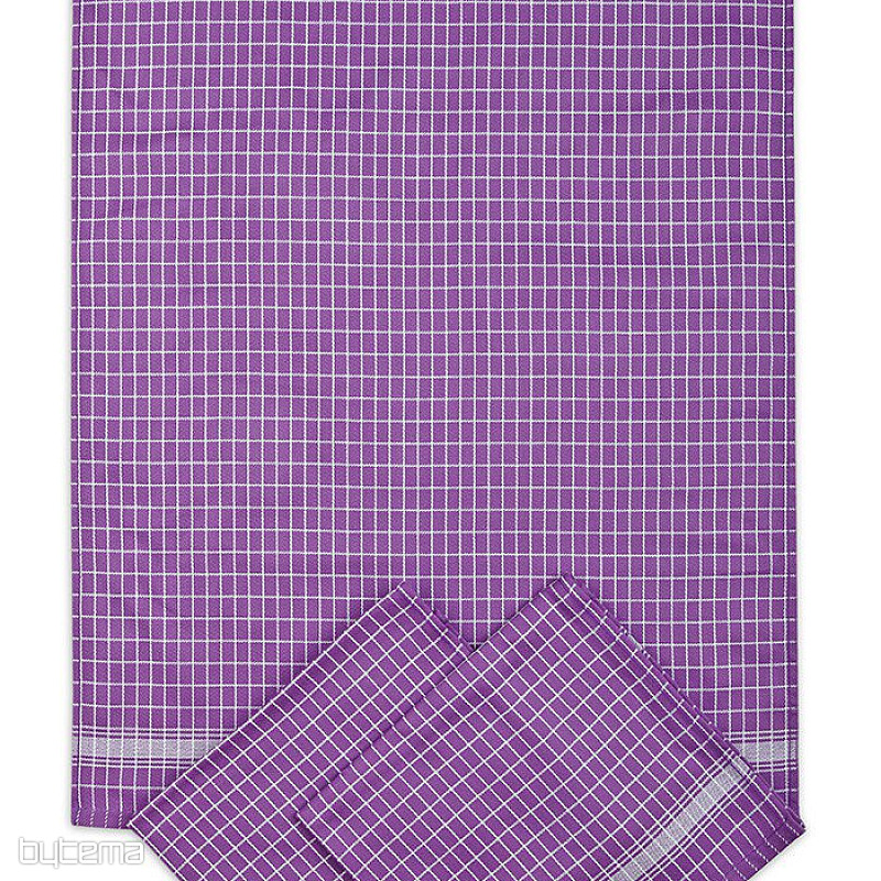 Asciugamani CUBO VIOLA-BIANCO 3 pz