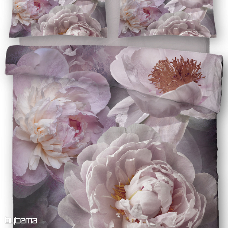 Biancheria da letto in raso di cotone PEONIA