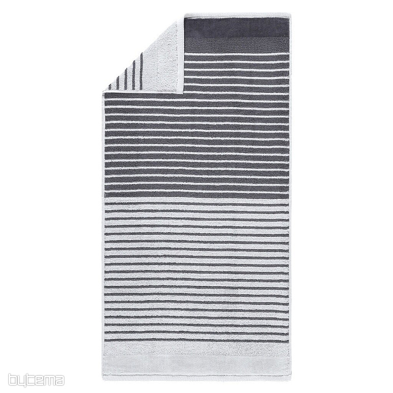 Asciugamano e telo da bagno di lusso MARIS 072 grigio