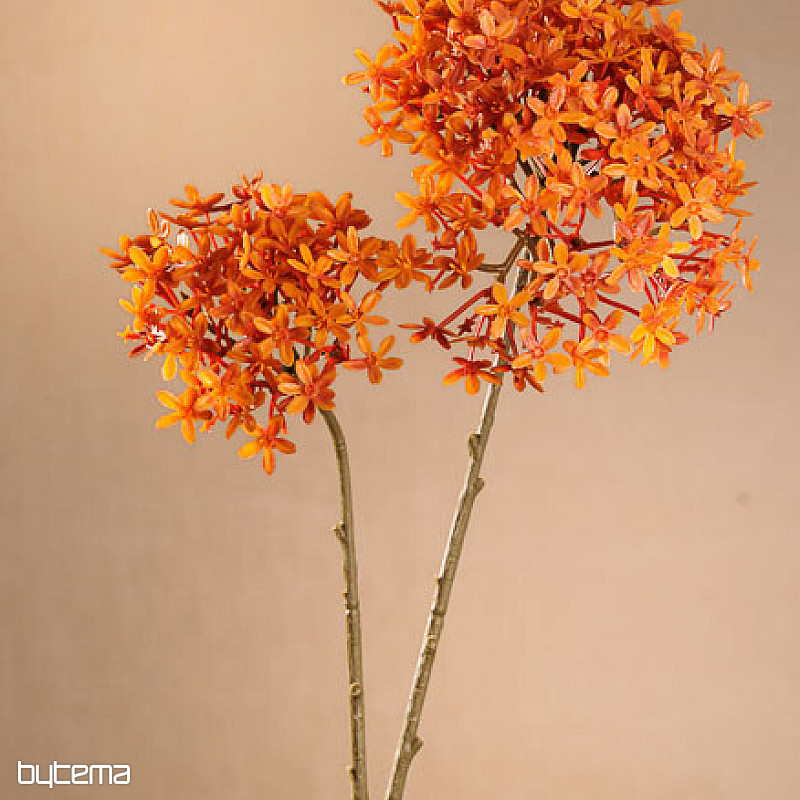 CORONA DI FIORI SECCHI ARANCIA