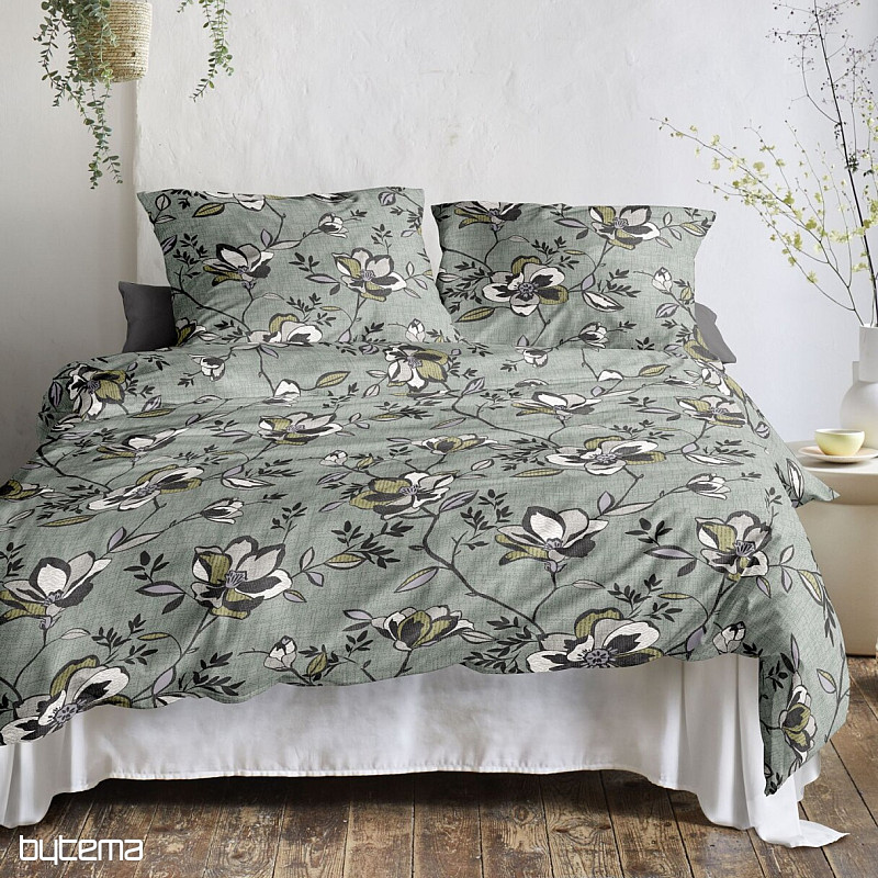 Biancheria da letto di lusso in flanella IRISETTE KOALA 8616-30 VERDE