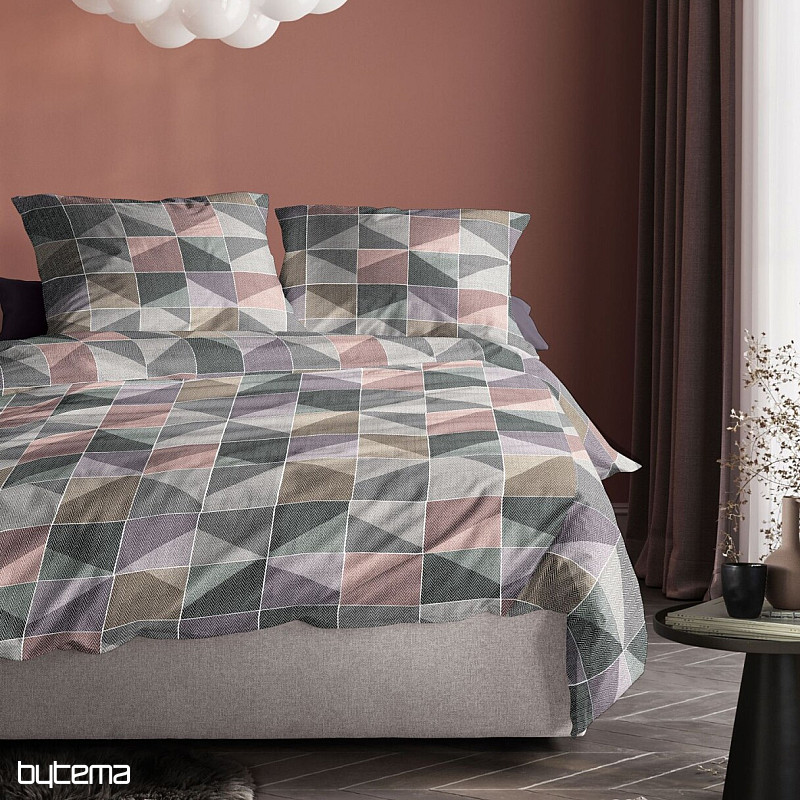 Biancheria da letto di lusso in flanella IRISETTE KOALA 8646-90 ROSA ANTICO