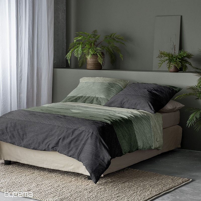 Biancheria da letto di lusso in flanella IRISETTE KOALA 8430-30 VERDE