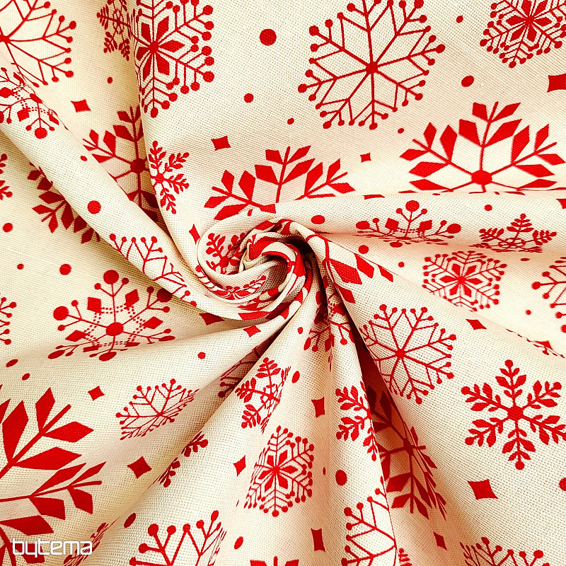 Tessuto decorativo RED FLAKES
