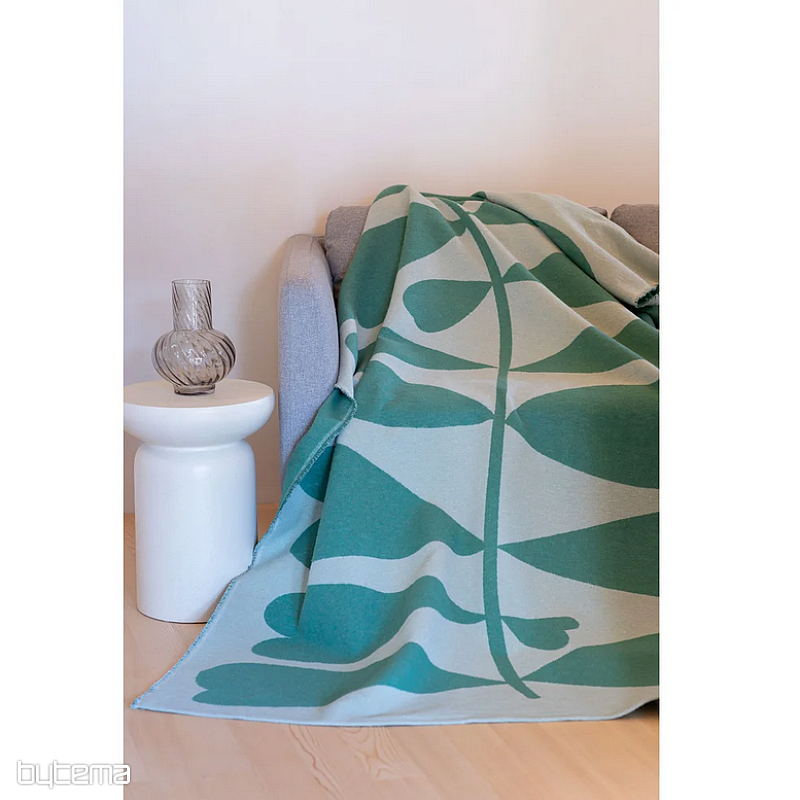 Coperta DF LUCA FOGLIE GRANDI VERDI