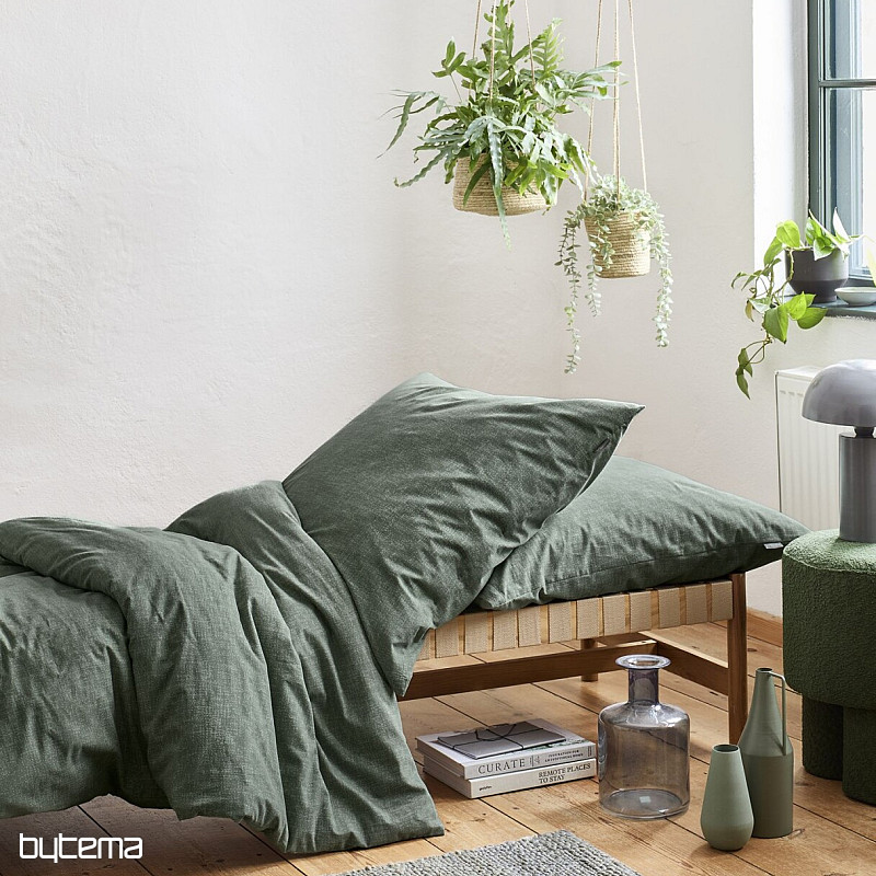 Biancheria da letto di lusso in flanella IRISETTE KOALA 8544-30 verde