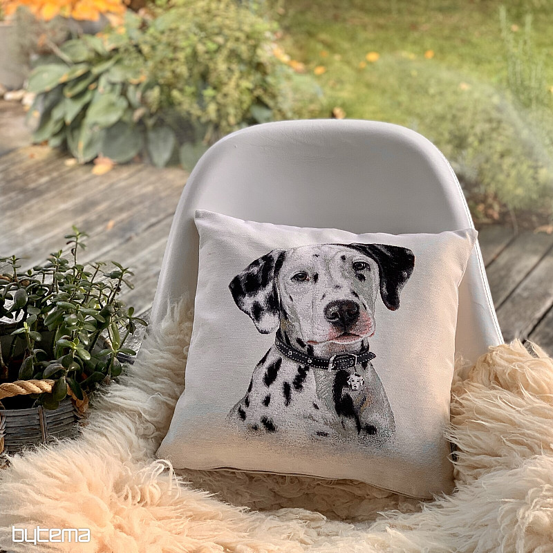 Federa per cuscino in arazzo DALMATIN