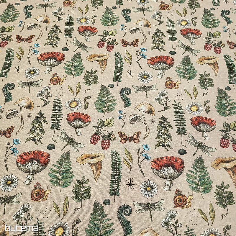 Tessuto decorativo AUTUNNO NEL BOSCO