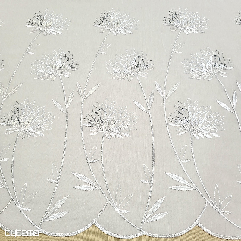 Tenda di lusso GERSTER 11868 ricamo beige