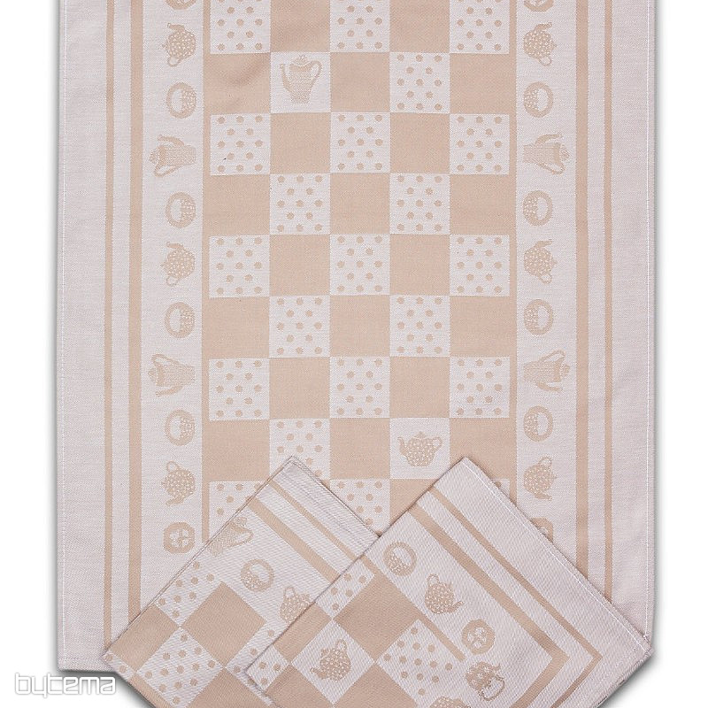 Strofinacci da cucina KEET E POIS BEIGE