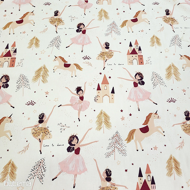 Tessuto di cotone BALLERINA
