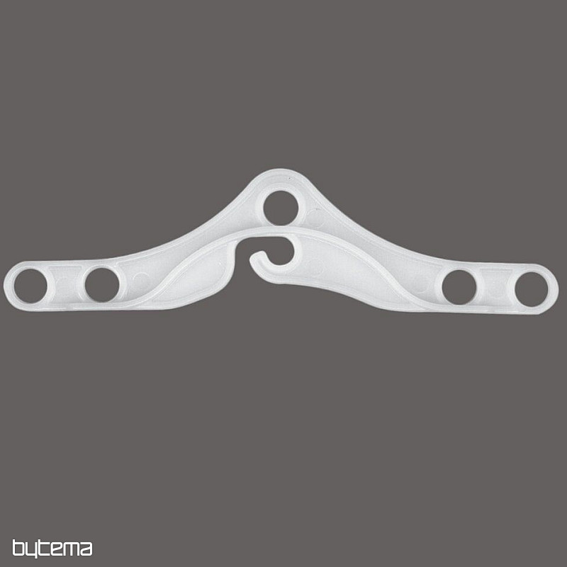 NEW WAVE gancio con nastro arricciato