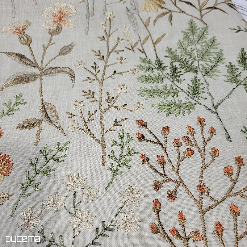 Sciarpa ricamata GINGER BEIGE