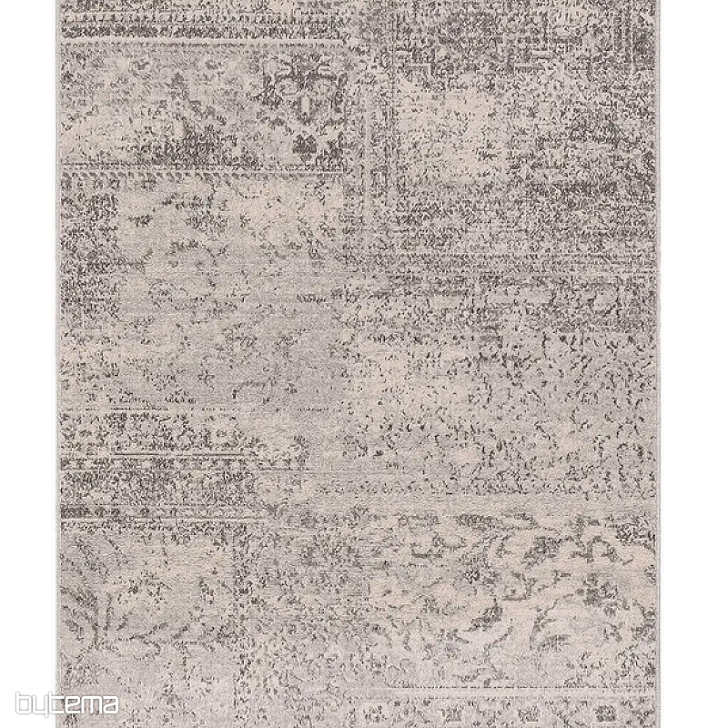 Lussuoso tappeto in lana ISFAHAN Korist grigio