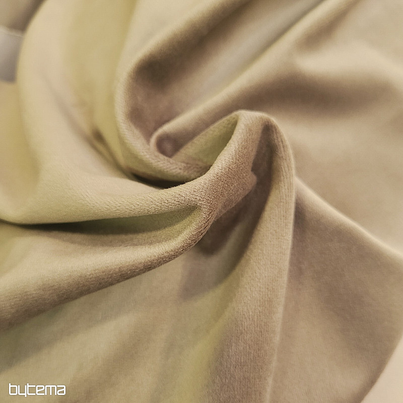 Tessuto decorativo monocromatico di lusso GERSTER 77042/0200 MARRONE