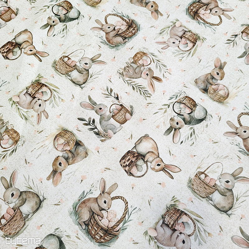 Tessuto decorativo CONIGLIETTO BENEDETTO