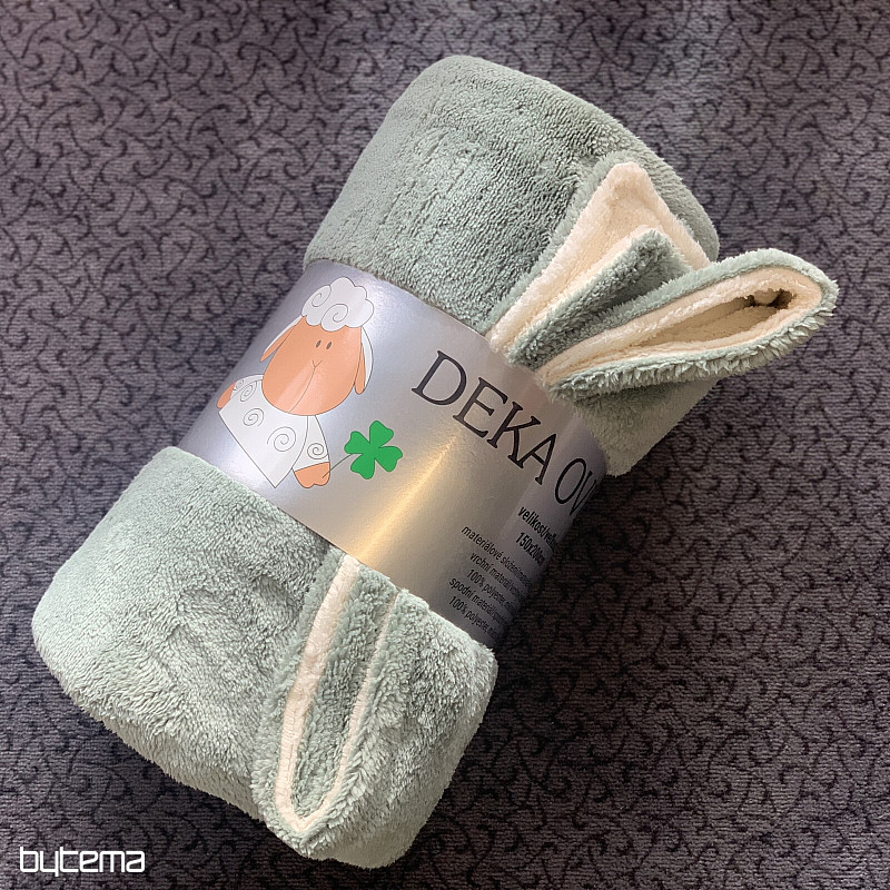 Coperta pecora-pecora VERDE SALVIA