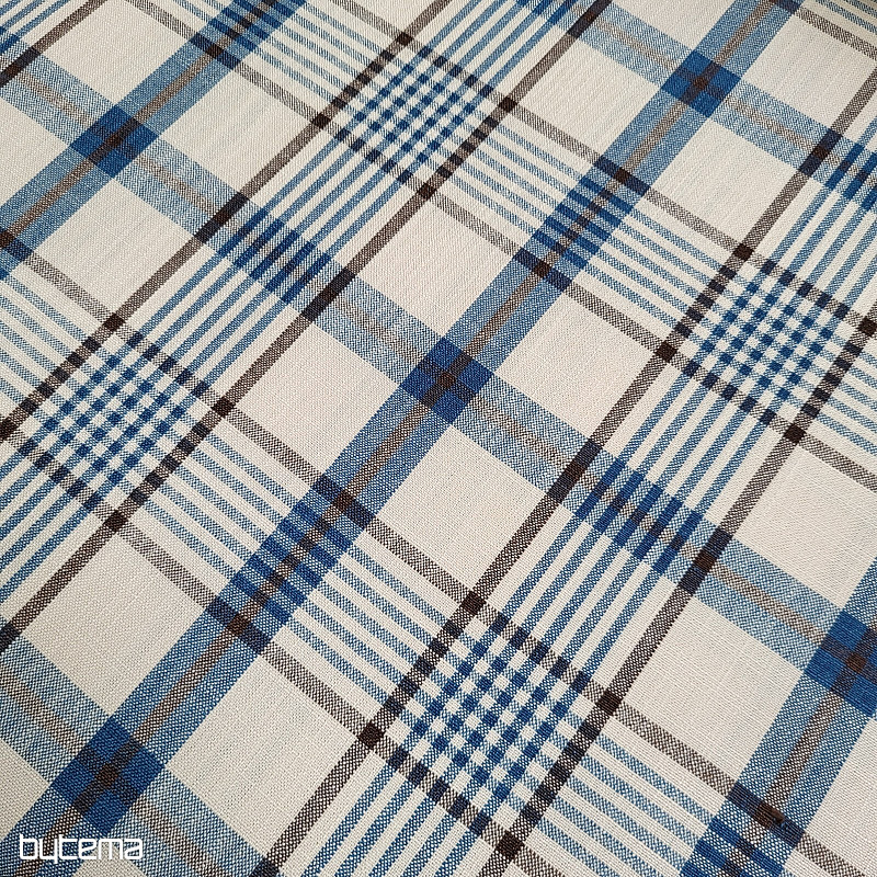 Tessuto decorativo ANZOL BLUE