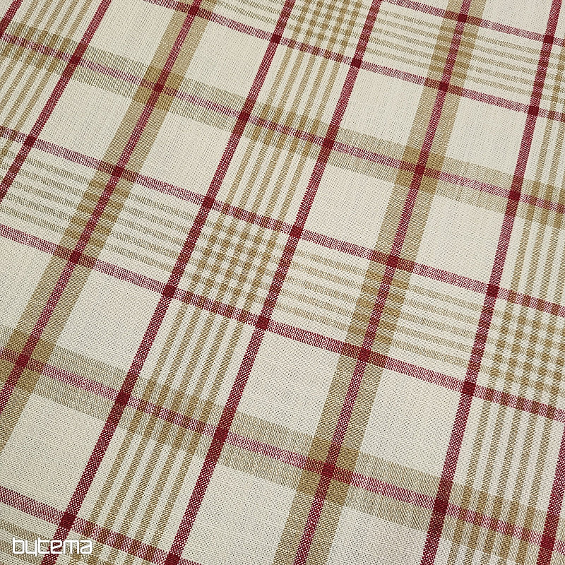 Tessuto decorativo ANZOL ROSSO