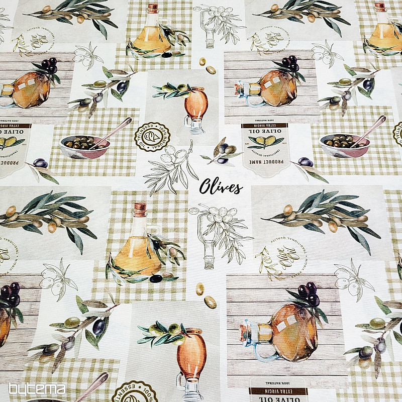 Tessuto decorativo OLIVE PICUAL