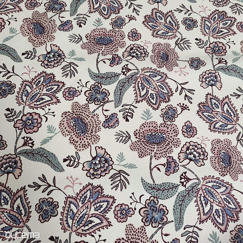 Tessuto di cotone FIORI BOHO