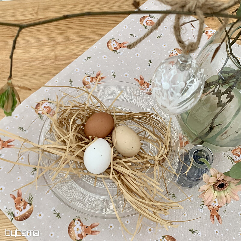 Tovaglia e sciarpa pasquale BUNNY NELA