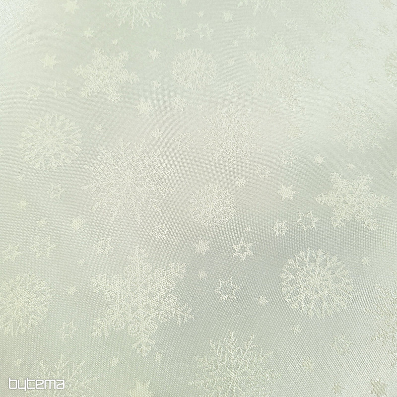 Tessuto decorativo semplice a scaglie, mix crema