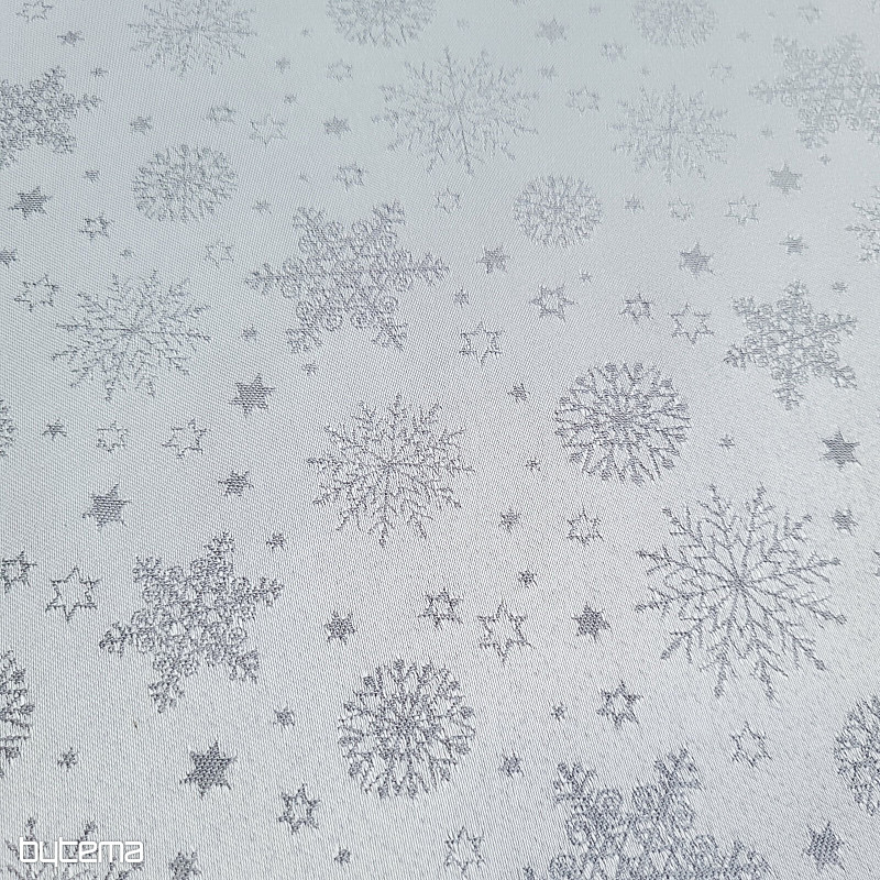Tessuto decorativo a tinta unita, fiocchi misti grigi