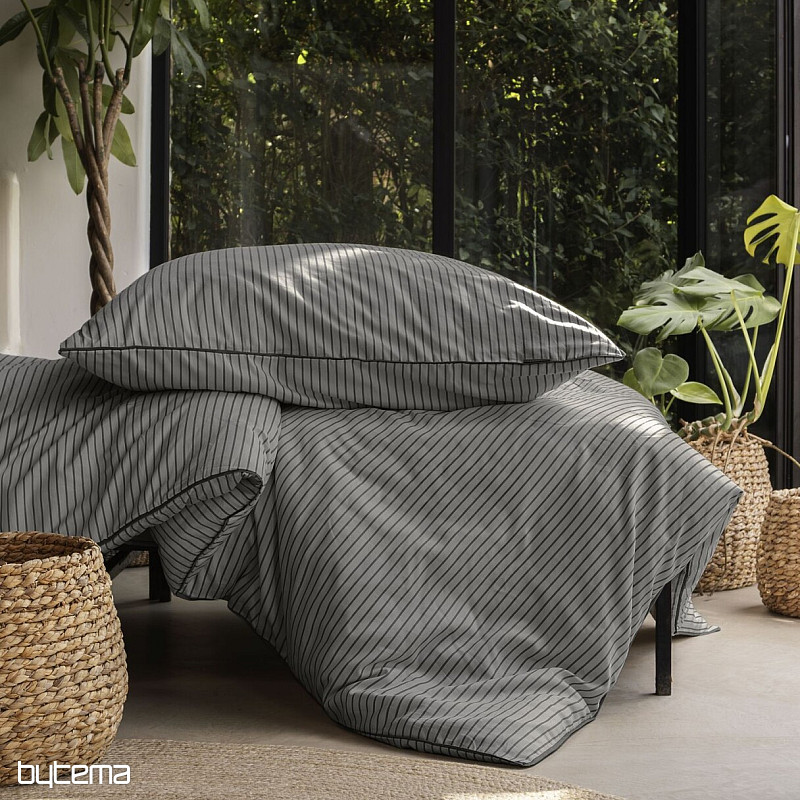 IRISETTE raso di cotone di lusso TOKIO 8607-11 grigio