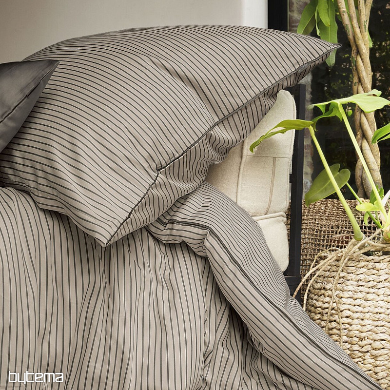 IRISETTE raso di cotone di lusso TOKIO 8607-80 beige grigio