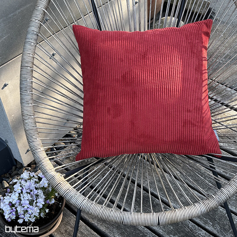 Federa decorativa ROSSO ARDENTE