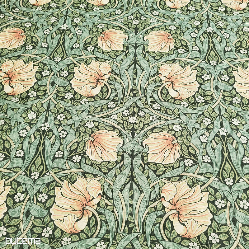 Tessuto decorativo FIORI DORATI