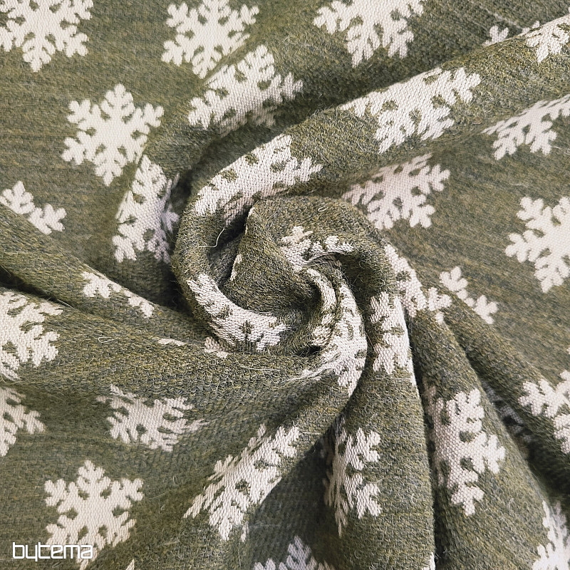 Tessuto decorativo di lusso FLAKES BROWN